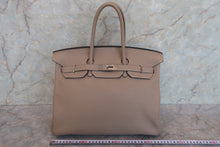 画像をギャラリービューアに読み込む, HERMES／エルメス バーキン35 トゴ トゥルティエールグレー □P刻印 ハンドバッグ 700070289
