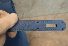 Load image into Gallery viewer, HERMES BIRKIN 30 Epsom leather Blue paradise □N Engraving Hand bag 700100087
