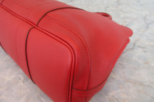 HERMES／エルメス ガーデンツイリーＴＰＭ ヴォースイフト ヴァーミリオン □J刻印 トートバッグ 700090043