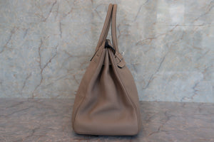 HERMES／エルメス バーキン35 トゴ トゥルティエールグレー □P刻印 ハンドバッグ 700070289