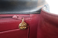 画像をギャラリービューアに読み込む, CHANEL/シャネル デカマトラッセシングルフラップチェーンショルダーバッグ ラムスキン ブラック/ゴールド金具 ショルダーバッグ 800020060
