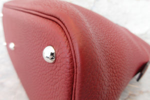 HERMES／エルメス ボリード31 トリヨンクレマンス ルージュアッシュ □Q刻印 ショルダーバッグ 700070086