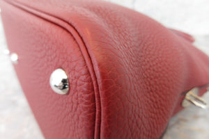 HERMES／エルメス ボリード31 トリヨンクレマンス ルージュアッシュ □Q刻印 ショルダーバッグ 700070086