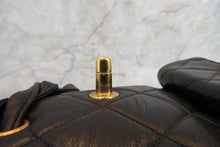 Load image into Gallery viewer, CHANEL Matelasse Chain back pack Lambskin Black/Gold hadware Back pack 700080040
