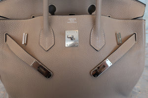 HERMES／エルメス バーキン35 トゴ トゥルティエールグレー □P刻印 ハンドバッグ 700070289