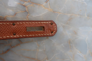HERMES／エルメス バーキン35 クシュベル ゴールド 〇Z刻印 ハンドバッグ 700060088