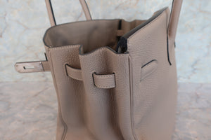 HERMES／エルメス バーキン35 トゴ トゥルティエールグレー □P刻印 ハンドバッグ 700070289