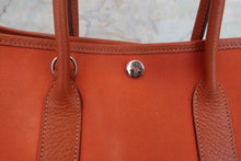 將圖片載入圖庫檢視器 HERMES／エルメス ガーデンパーティＴＰＭ トワルオフィシェ/レザー ポティロン □I刻印 ショルダーバッグ 700050151
