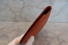 Load image into Gallery viewer, HERMES  Dogon GM Togo leather Orange □H Engraving Wallet 700090224
