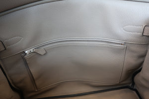 HERMES／エルメス バーキン35 トゴ トゥルティエールグレー □P刻印 ハンドバッグ 700070289