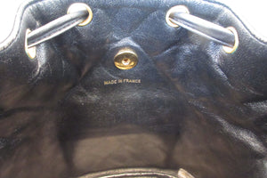 CHANEL/シャネル マトラッセチェーンリュック ラムスキン ブラック/ゴールド金具 リュック 700080040