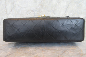 CHANEL/シャネル 中マトラッセシングルフラップチェーンショルダーバッグ ラムスキン ブラック/ゴールド金具 ショルダーバッグ 700030077