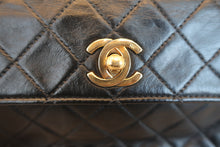 画像をギャラリービューアに読み込む, CHANEL/シャネル ミニマトラッセチェーンショルダーバッグ ラムスキン ブラック/ゴールド金具 ショルダーバッグ 800020005
