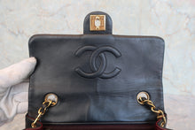 画像をギャラリービューアに読み込む, CHANEL/シャネル ミニマトラッセシングルフラップチェーンショルダーバッグ ラムスキン ブラック/ゴールド金具 ショルダーバッグ 800040116
