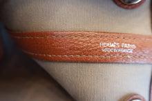 將圖片載入圖庫檢視器 HERMES／エルメス ガーデンパーティＴＰＭ トワルオフィシェ/レザー ポティロン □I刻印 ショルダーバッグ 700050151
