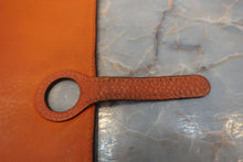 Load image into Gallery viewer, HERMES  Dogon GM Togo leather Orange □H Engraving Wallet 700090224

