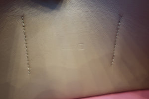 HERMES／エルメス ドゴンGM トゴ ピンク/トゥルティエールグレー □M刻印 財布 700080144