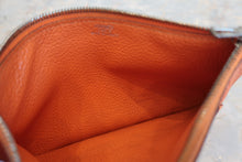 Load image into Gallery viewer, HERMES  Dogon GM Togo leather Orange □H Engraving Wallet 700090224
