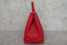 Load image into Gallery viewer, HERMES GARDEN PARTY TPM Epsom leather Rouge casaque A Engraving Tote bag 600120018
