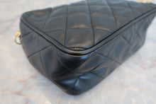 將圖片載入圖庫檢視器 CHANEL/シャネル マトラッセチェーンショルダーバッグ ラムスキン ブラック/ゴールド金具 ショルダーバッグ 800080241
