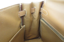 Load image into Gallery viewer, HERMES KELLY 32 Box carf leather Natural 〇Y Engraving Shoulder bag 700070129

