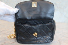 將圖片載入圖庫檢視器 CHANEL/シャネル マトラッセチェーンショルダーバッグ ラムスキン ブラック/ゴールド金具 ショルダーバッグ 800080241
