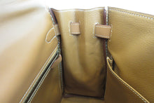 Load image into Gallery viewer, HERMES KELLY 32 Box carf leather Natural 〇Y Engraving Shoulder bag 700070129
