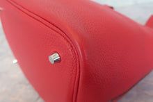 画像をギャラリービューアに読み込む, HERMES／エルメス ピコタンロックＭＭ トリヨンクレマンス ルージュカザック X刻印 ハンドバッグ 800010218
