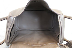 HERMES／エルメス リンディ30 トリヨンクレマンス エトゥープ □L刻印 ショルダーバッグ 700070303