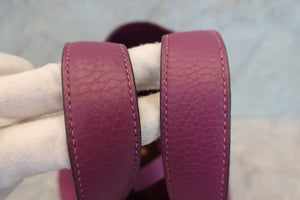 HERMES／エルメス ピコタンロックＭＭ トリヨンクレマンス アネモネ Z刻印 ハンドバッグ 700090006
