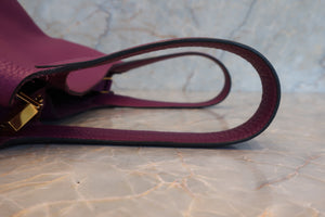 HERMES／エルメス ピコタンロックＭＭ トリヨンクレマンス アネモネ Z刻印 ハンドバッグ 700090006