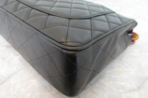 CHANEL/シャネル マトラッセべっ甲チェーンショルダーバッグ ラムスキン ブラック/ゴールド金具 ショルダーバッグ 700050044