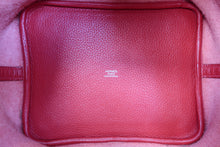 画像をギャラリービューアに読み込む, HERMES／エルメス ピコタンロックＭＭ トリヨンクレマンス ルージュカザック X刻印 ハンドバッグ 800010218
