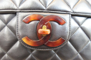 CHANEL/シャネル マトラッセべっ甲チェーンショルダーバッグ ラムスキン ブラック/ゴールド金具 ショルダーバッグ 700050044