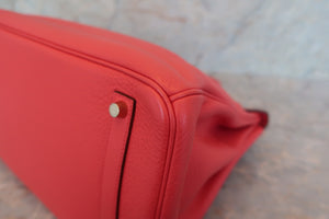 HERMES／エルメス バーキン35 トリヨンクレマンス ブーゲンビリア □Ｎ刻印 ハンドバッグ 700080007