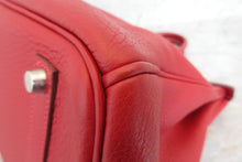 將圖片載入圖庫檢視器 HERMES／エルメス バーキン35 トゴ ルージュガランス □I刻印 ハンドバッグ 700070122
