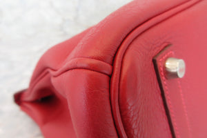 HERMES／エルメス バーキン35 トゴ ルージュガランス □I刻印 ハンドバッグ 700070122