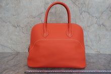将图片加载到图库查看器，HERMES BOLIDE RELAX 35 Epsom leather Orange poppy T刻印g Hand bag 800020055
