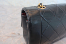 将图片加载到图库查看器，CHANEL/香奈儿 戴妃 CF 链条包 羊皮 Black/Gold hadware(黑色/金色金属) 肩背包 800030170
