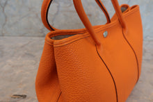 Load image into Gallery viewer, HERMES GARDEN PARTY TPM Negonda leather Orange □P Engraving Tote bag 700050074
