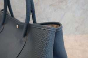 HERMES／エルメス ガーデンパーティPM ネゴンダ ブルートンペット T刻印 トートバッグ 700040016