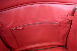 HERMES／エルメス バーキン35 トリヨンクレマンス ブーゲンビリア □Ｎ刻印 ハンドバッグ 700080007
