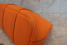 Load image into Gallery viewer, HERMES GARDEN PARTY TPM Negonda leather Orange □P Engraving Tote bag 700050074
