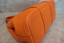 Load image into Gallery viewer, HERMES GARDEN PARTY TPM Negonda leather Orange □P Engraving Tote bag 700050074
