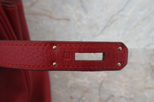 HERMES／エルメス バーキン35 トゴ ルージュガランス □I刻印 ハンドバッグ 700070122