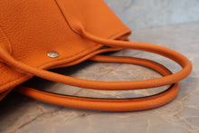Load image into Gallery viewer, HERMES GARDEN PARTY TPM Negonda leather Orange □P Engraving Tote bag 700050074
