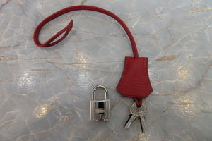 HERMES／エルメス バーキン35 トゴ ルージュガランス □I刻印 ハンドバッグ 700070122