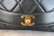 将图片加载到图库查看器，CHANEL/香奈儿 戴妃 CF 链条包 羊皮 Black/Gold hadware(黑色/金色金属) 肩背包 800030170
