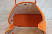 Load image into Gallery viewer, HERMES GARDEN PARTY TPM Negonda leather Orange □P Engraving Tote bag 700050074
