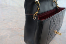 将图片加载到图库查看器，CHANEL/香奈儿 戴妃 CF 链条包 羊皮 Black/Gold hadware(黑色/金色金属) 肩背包 800030170
